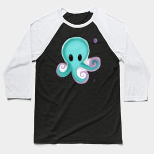 Cute Octopus Drawing Baseball T-Shirt